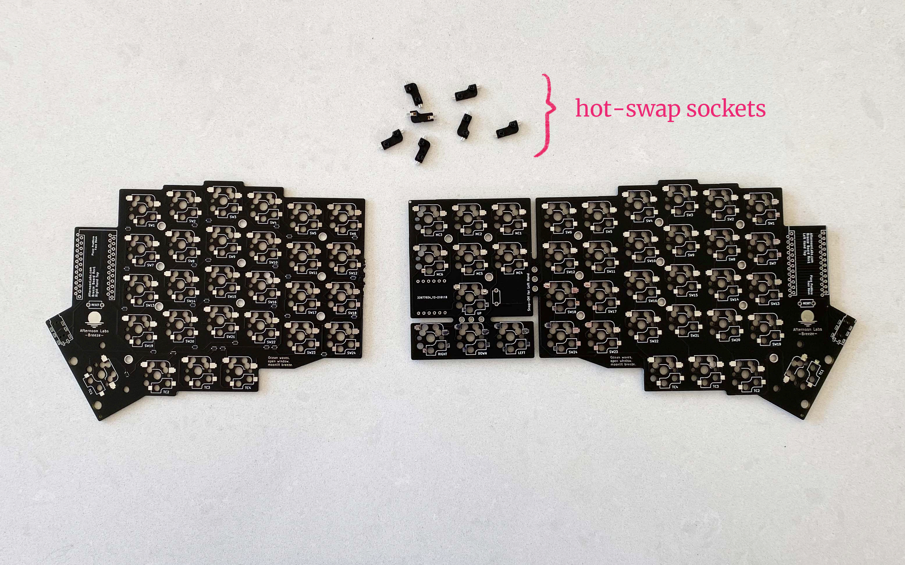 Hot-swap Sockets